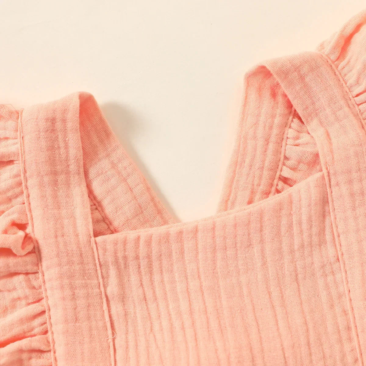 Solid Ruffle Onesies